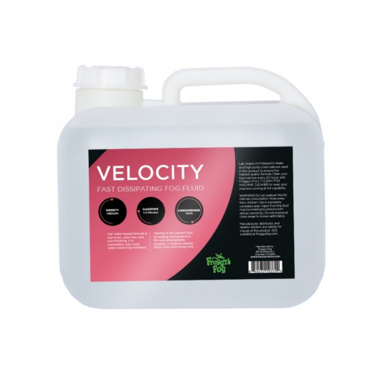 Velocity™ - Fast Dissipating Fog Machine Fluid - Fog Juice