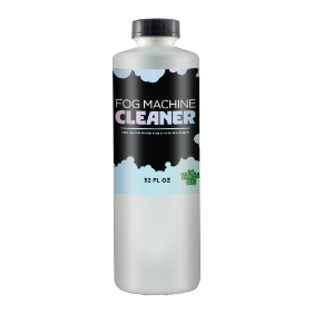 Froggy's Fog® - Fog Machine Cleaner - Froggy's Fully Clean fog machine cleaner, fog fluid cleaner, clean fog machine heater, fog machine maintenance fluid, froggy's fully clean, water-based fog machine cleaner, fog machine cleaning solution