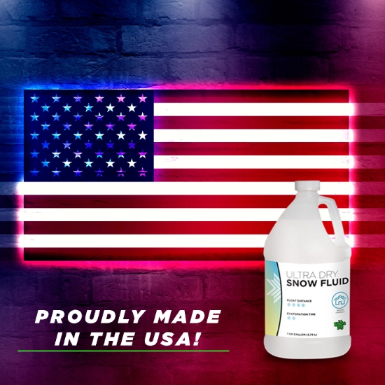 Froggy's Flakes® - ULTRA DRY - NO ODOR - Indoor Snow Juice Machine Fluid by Froggy's Fog® -  (30-50 Foot Float / Drop) - SN-UD-1