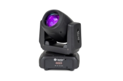 Mover Beam 100 Mover Beam 100, Colorkey Mover Beam 100, Colorkey lighting, moving head lights, small venue lighting, special effect lighting, gobo light, DMX controlled light, LED light, mobile DJ lighting