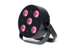 MobilePar HEX 5 MobilePar Hex 5, Colokey MobilePar Hex 5, Colorkey lighting, special effects lighting, wash lights, wireless dmx lights, battery-powered LED par light, RGBWA-UV LED light, stage lighting, mobile DJ lights, bluetooth controlled, RF remote, easy mounting light, light weight light